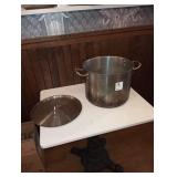 SS INDUCTION READY POT 14" DIA 10" TALL