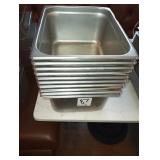 LOT OF 10 LIKE NEW SS PANS