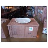 LOT OF 24 OBLONG 10" PLATES