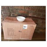 LOT OF 36 OATMEAL BOWLS 5"