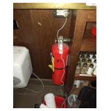 RED FIRE EXTINGUISHER