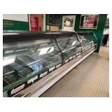 CURVED GLASS MEAT CASE 167"