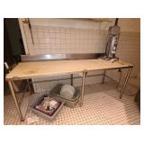 7 FT BUTCHER TABLE