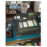 SHARP CASH REGISTER WITH CC MACHINE & SCAN