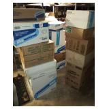 LOT OF PAPER GOODS