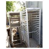 PAN RACKS WITH CONTENTS