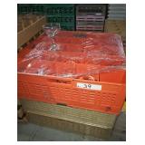 RACKS OF BRANDY GLASSES