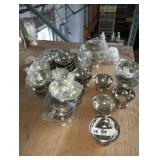 LOT OF 48 SILVER PLATED BOWLS 4"
