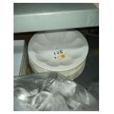 LOT OF 7 SERVING PLATES 20"