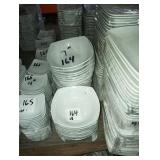 LOT OF 28 SQUARE BOWLS 7"