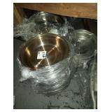 LOT OF 100 SS PLATE COVERS 10-11"