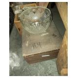 HEAVY DUTY PUNCH BOWL IN WOOD BOX