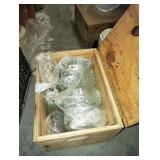 LOT OF 60 GLASS CASSEROLES 9-10"