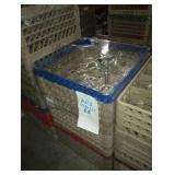 RACKS OF WINE GLASSES