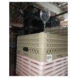 RACKS OF DIAMOND WINE GLASSES