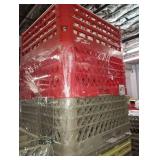 RACKS OF TALL ROCK GLASSES