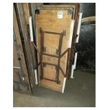 CATERING FOLDING TABLES 48" X 18"