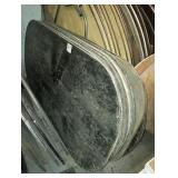 6 FT OVAL FOLDING TABLE TOPS