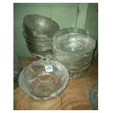 LOT OF 15 GLASS BOWLS 12"