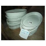 LOT OF 15 OVAL PLATTERS 16"