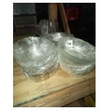 LOT OF 13 GLASS BOWLS 9 & 10"