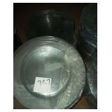 LOT OF 49 GLASS PLATES 11"