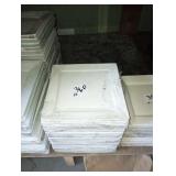 LOT OF 28 SQUARE PLATES 10"