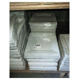 LOT OF 43 SQUARE PLATES 10"