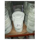 LOT OF 130 SAUCERS 6"