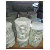 LOT OF 120 SAUCERS 6"