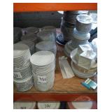 LOT OF 120 SAUCERS 6"