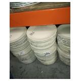 LOT OF 50 PLATES 10"