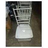 SILVER BALLROOM CHAIRS