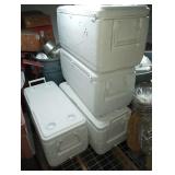 COLEMAN 4 FT COOLERS