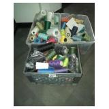 LOT BINS OF THREAD FULL ROLLS 225