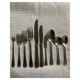 LOT OF 4093 HEAVY PRISCILLA SILVER PLATED FLATWARE