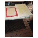 LOT OF 8 CUTTING BOARDS