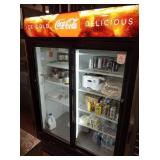TRUE 2 SLIDING GLASS DOOR REFRIGERATOR GDM-45EM
