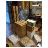 LOT OF 18 CASES PAPER GOODS