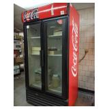 TRUE 2 SLIDING GLASS DOOR REFRIGERATOR GDM-35EM
