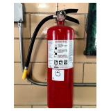 RED FIRE EXTINGUISHER