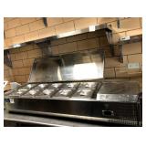 ARCTIC AIR 55" REFRIGERATED COUNTER TOPPING RAIL