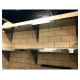 72" X 15" SS SHELVES