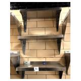 SS SHELVES 24" X 12"