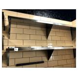 72" X 15" SS SHELVES