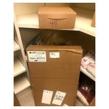BOX OF 10" X 10" X 4" BOXES ITEM 2376