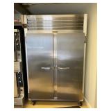 TRAULSEN 2 DOOR REFRIGERATOR ON WHEELS G20010