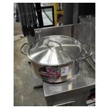 NEW WINCO SS BRAZIER WITH COVER 10 QT