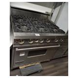VIKING 6 BURNER GAS RANGE WITH OVEN 36"