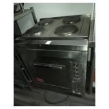 LANG 4 BURNER ELECTRIC STOVE AND OVEN